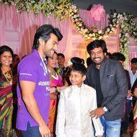 Ram Charan Teja - Puri Jagannadh daughter pavithra saree ceremony - Pictures | Picture 119277